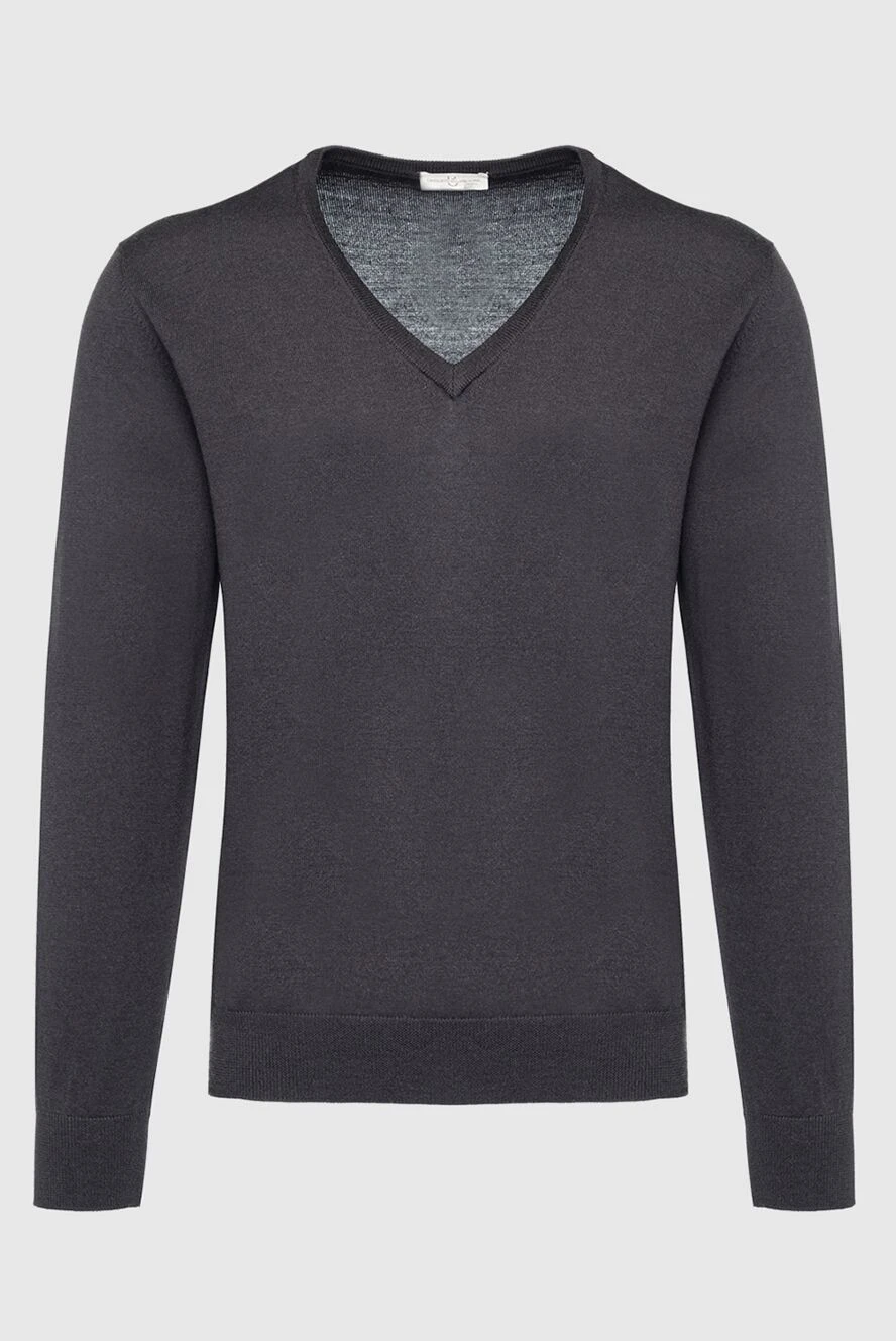 Bilancioni man wool jumper gray for men купить с ценами и фото 139783 - photo 1