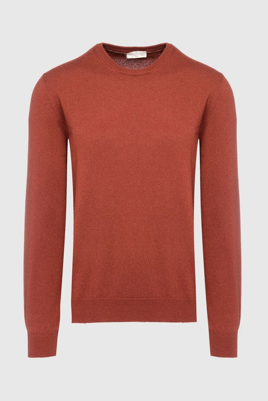 Bilancioni man cashmere jumper orange for men купить с ценами и фото 139790 - photo 1