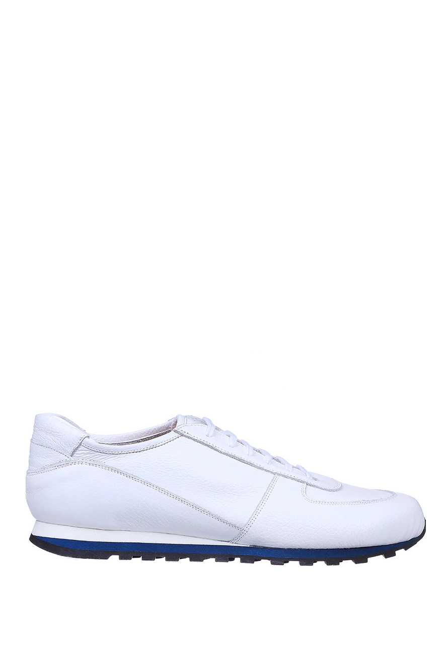 Andrea Ventura man white leather sneakers for men купить с ценами и фото 139938 - photo 1