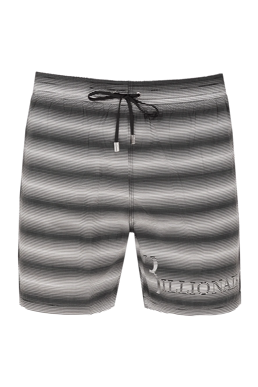 Billionaire man men's gray polyamide beach shorts купить с ценами и фото 140056 - photo 1