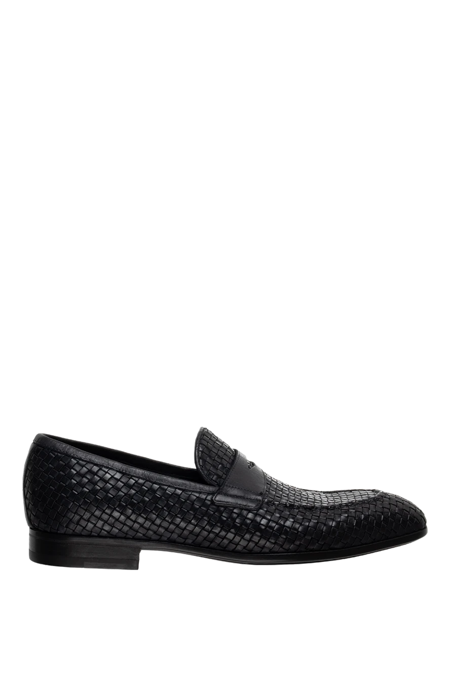 W.Gibbs man black leather loafers for men купить с ценами и фото 140111 - photo 1