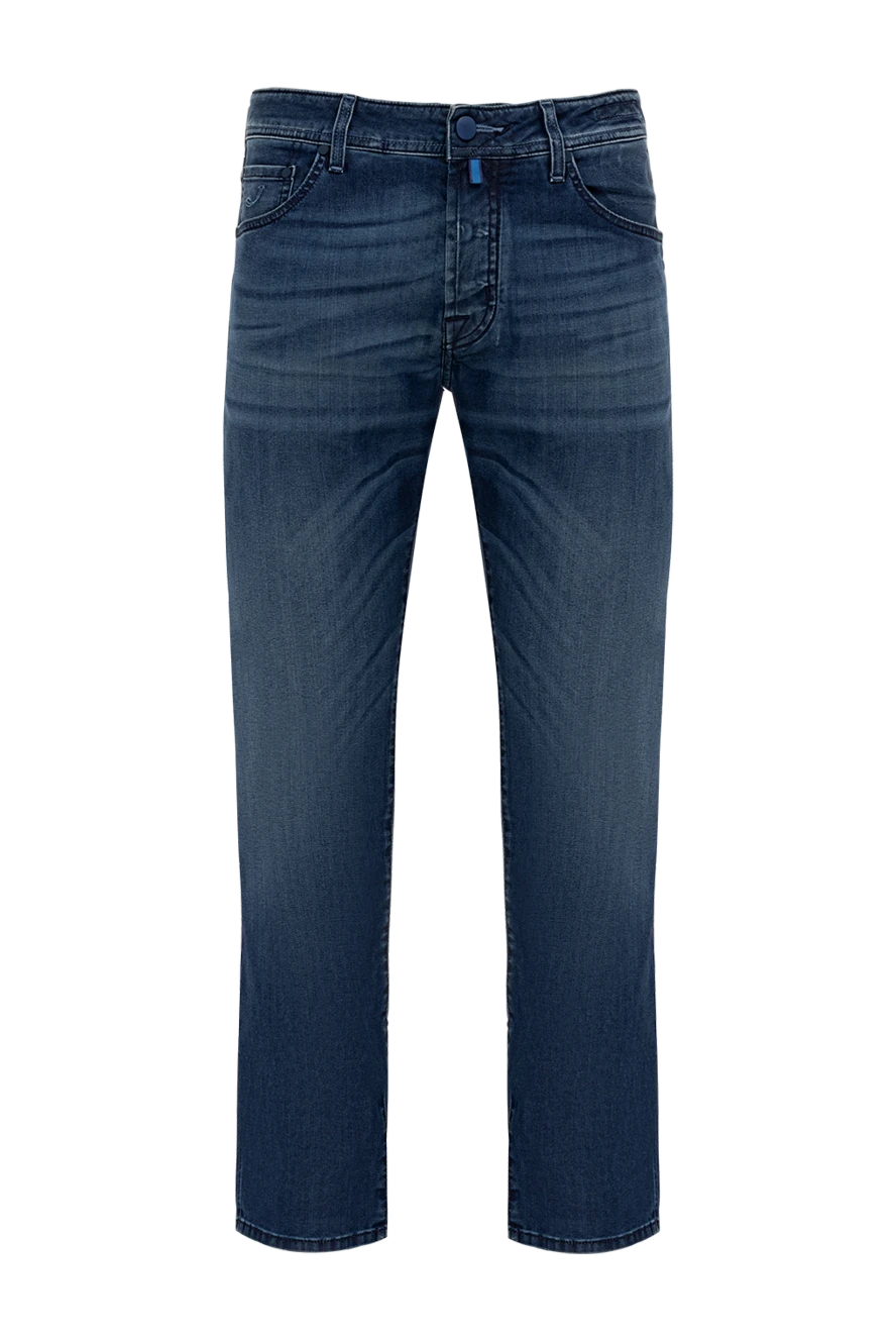 Jacob Cohen man cotton and polyester jeans blue for men купить с ценами и фото 140204 - photo 1