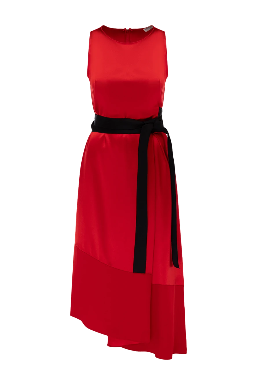 Amanda Wakeley woman red silk and polyester dress for women купить с ценами и фото 140220 - photo 1