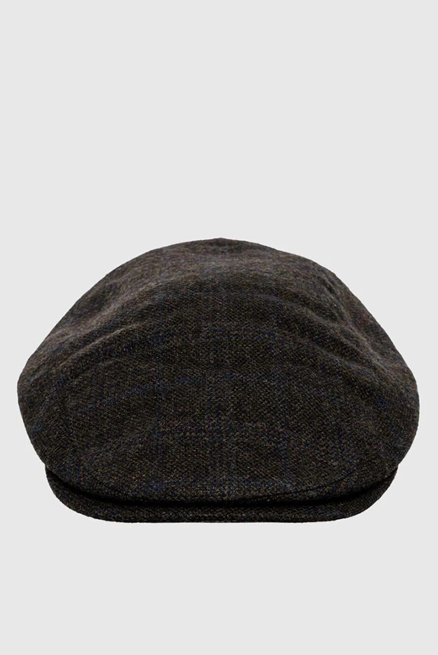 Kiton man gray cashmere cap for men купить с ценами и фото 140325 - photo 1