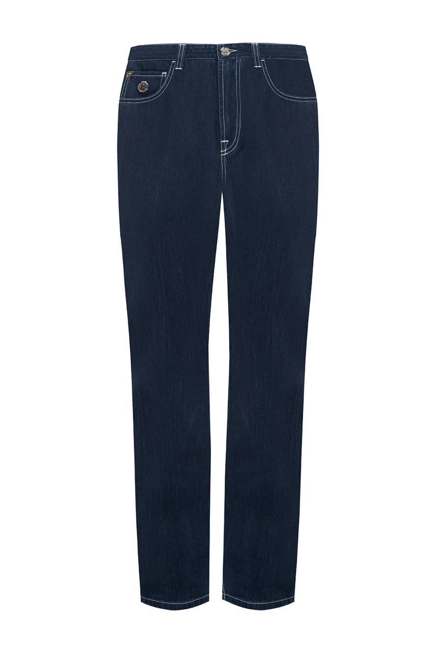 Stefano Ricci мужские джинсы синего цвета хлопковый деним
140414 - фото 1