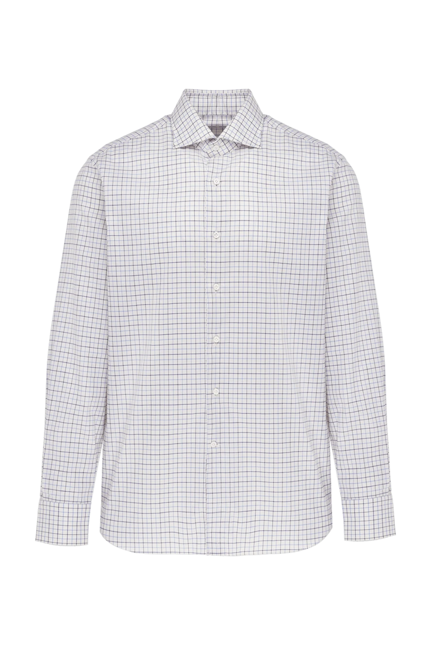 Alessandro Gherardi man white cotton shirt for men купить с ценами и фото 140752 - photo 1