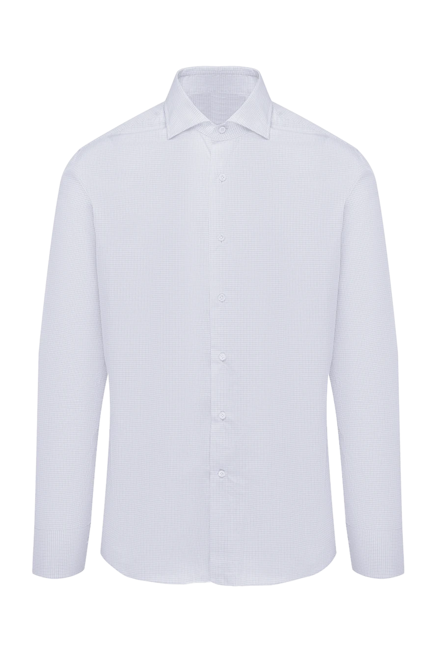 Alessandro Gherardi man white cotton shirt for men купить с ценами и фото 140769 - photo 1