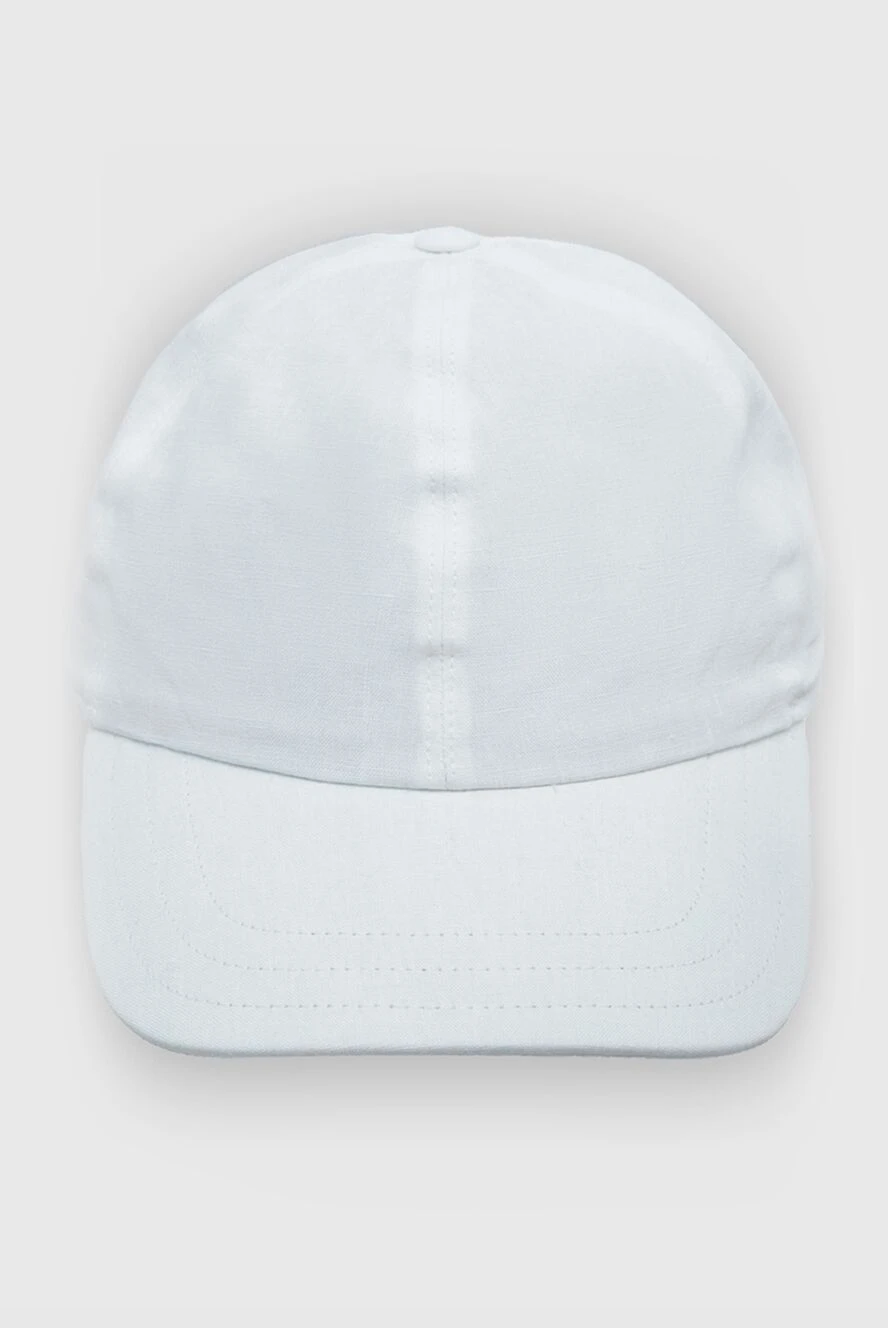 Portaluri man white linen cap for men купить с ценами и фото 140803 - photo 1