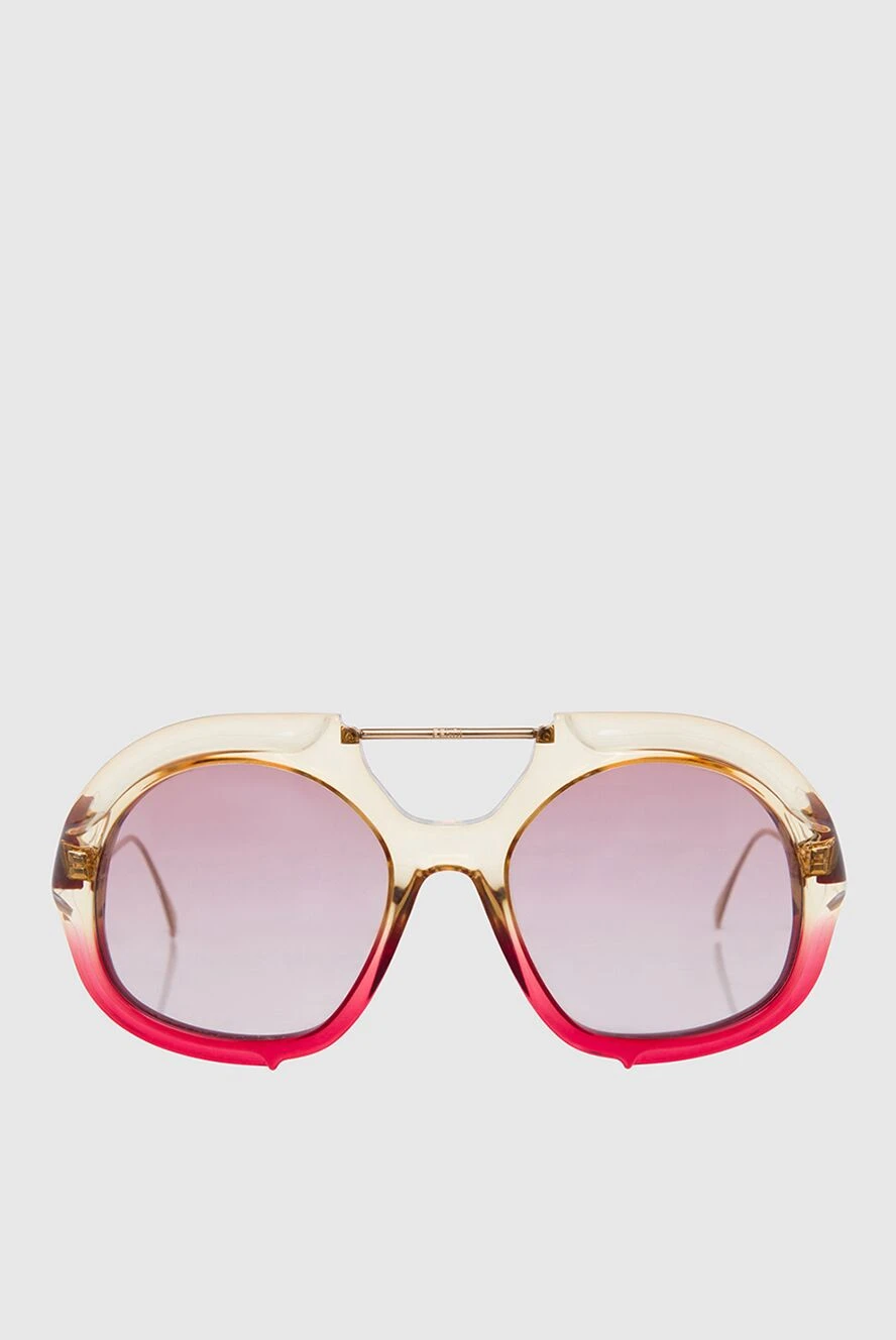 Fendi woman pink plastic and metal glasses for women купить с ценами и фото 140846 - photo 1