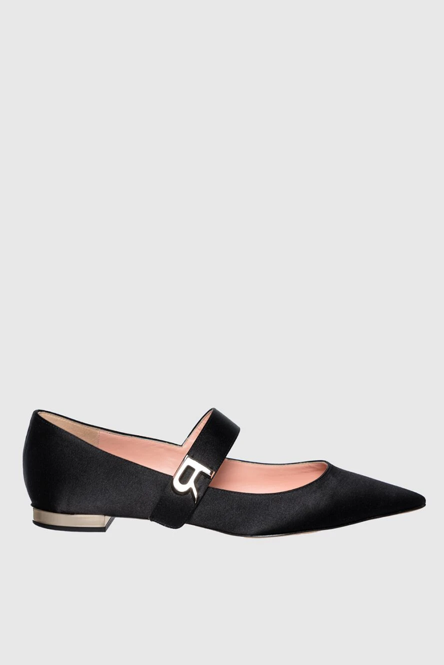 Rochas woman black shoes for women купить с ценами и фото 141073 - photo 1