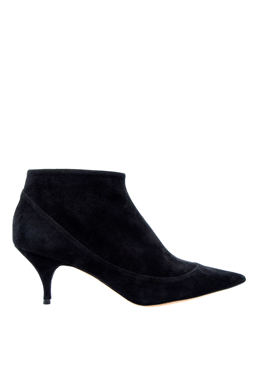 Nina Ricci woman black suede boots for women купить с ценами и фото 141080 - photo 1