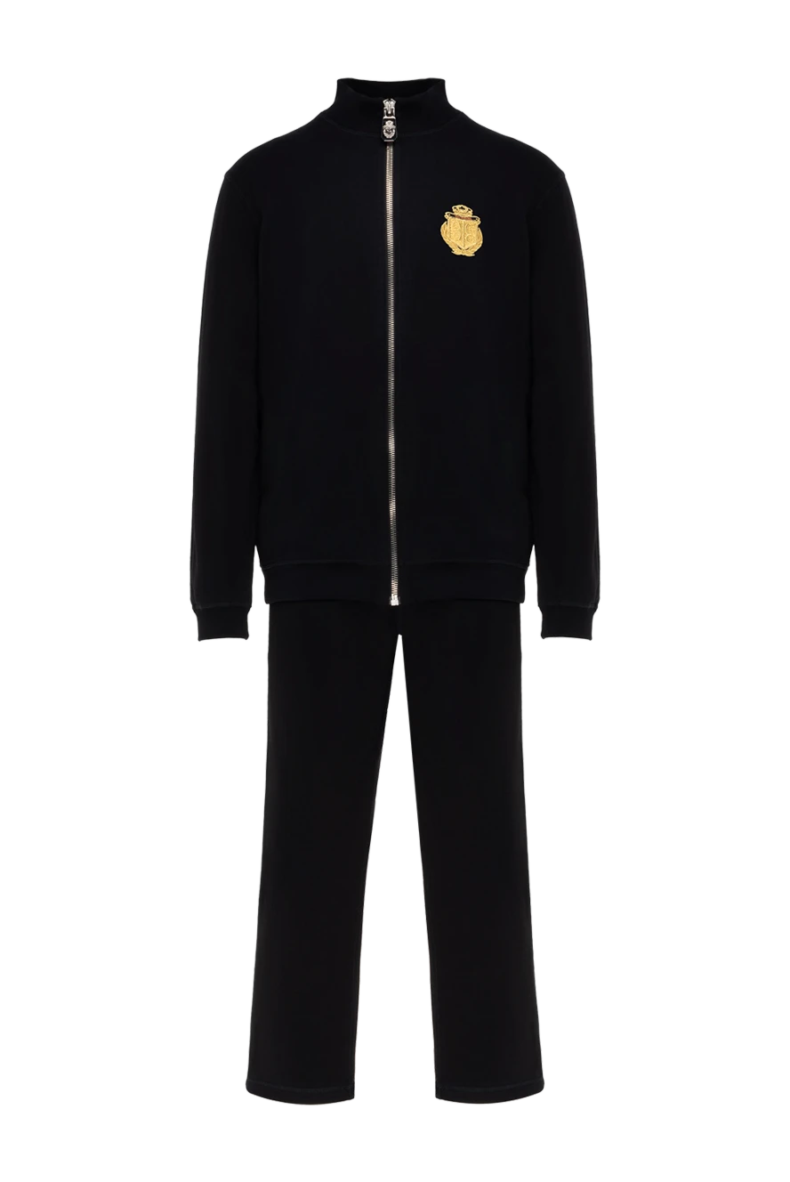 Billionaire man men's sports suit made of cotton and elastane, black купить с ценами и фото 141508 - photo 1