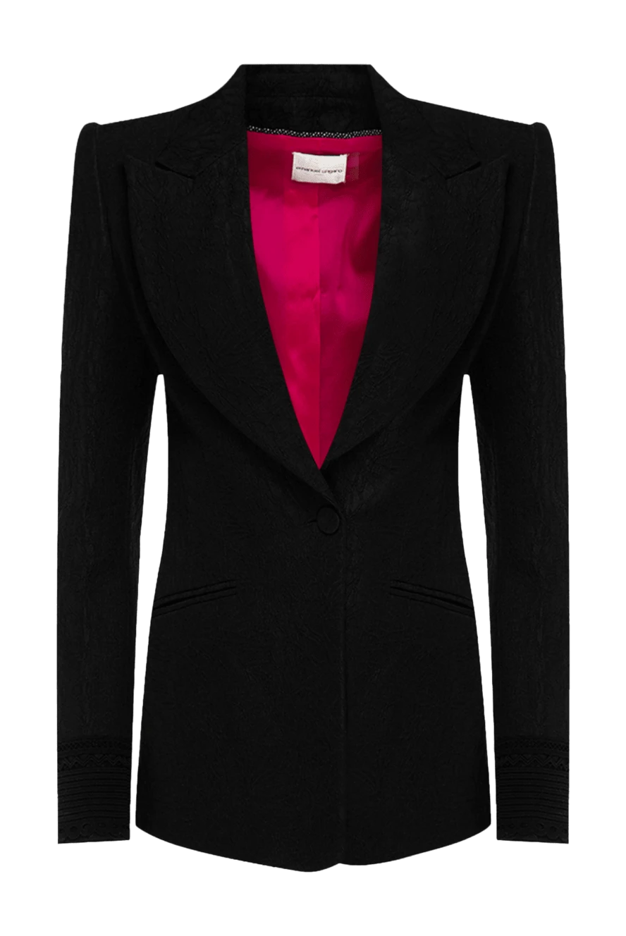 Emanuel Ungaro woman women's black jacket купить с ценами и фото 141552 - photo 1