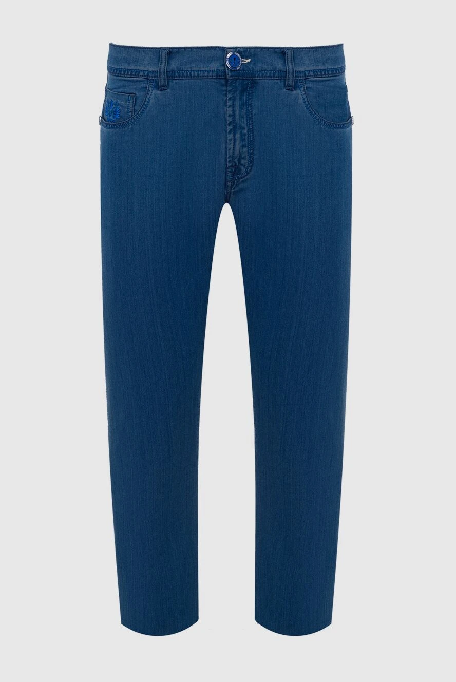 Scissor Scriptor man blue spandex polyester jeans for men купить с ценами и фото 141700 - photo 1