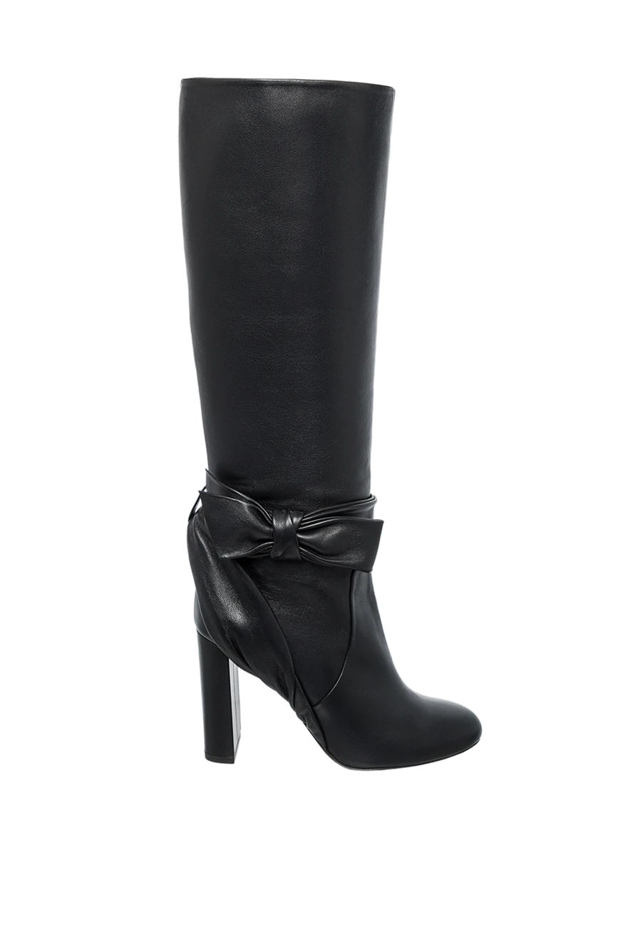 Mulberry woman black leather boots for women купить с ценами и фото 142011 - photo 1