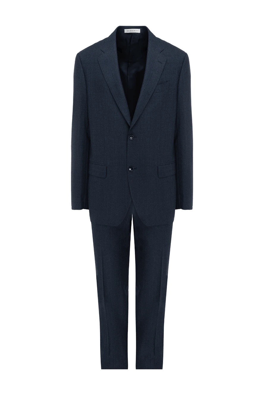 Sartoria Latorre man men's suit made of wool, blue купить с ценами и фото 142022 - photo 1