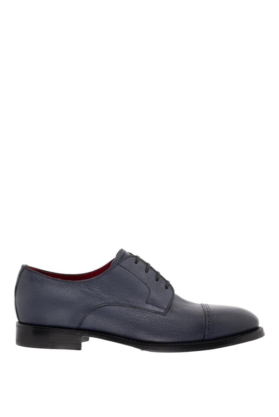 Barrett man blue leather men's shoes купить с ценами и фото 142285 - photo 1