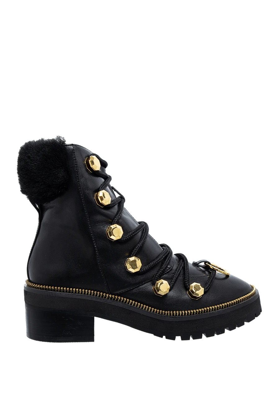 Kat Maconie woman black leather boots for women купить с ценами и фото 142327 - photo 1