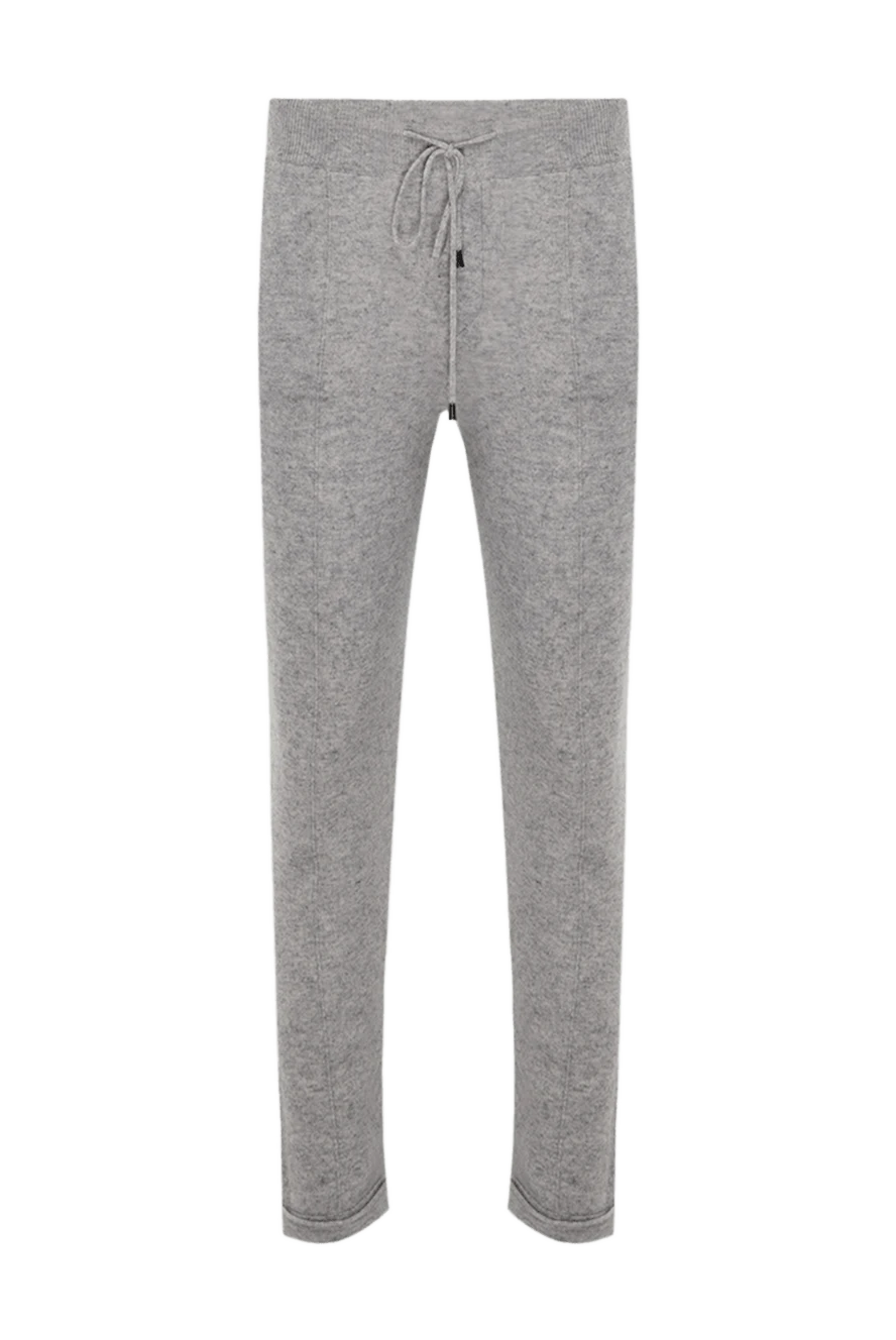 Max&Moi woman sports trousers made of wool and cashmere, gray for women купить с ценами и фото 142387 - photo 1