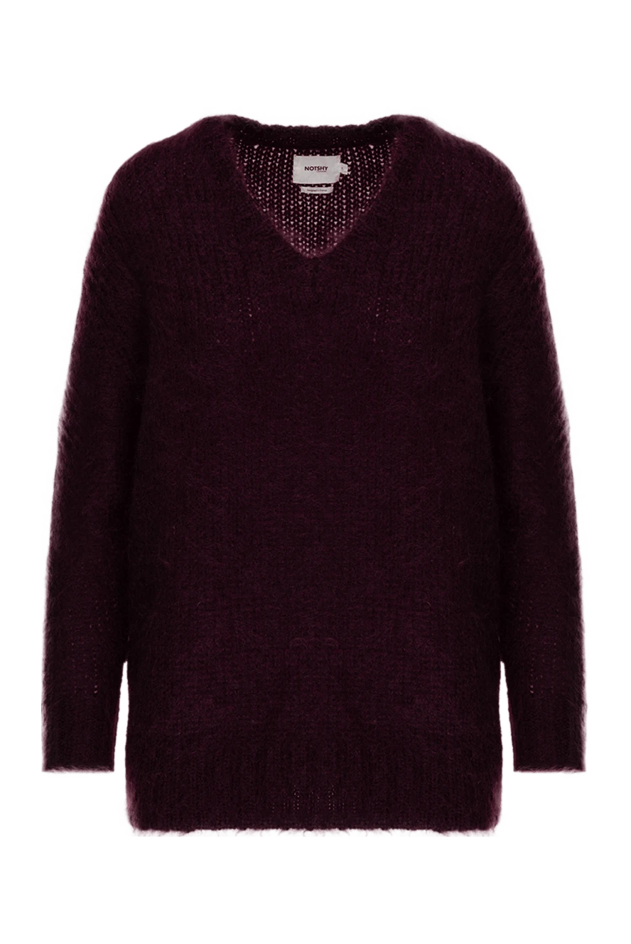 NotShy woman burgundy jumper for women купить с ценами и фото 142423 - photo 1