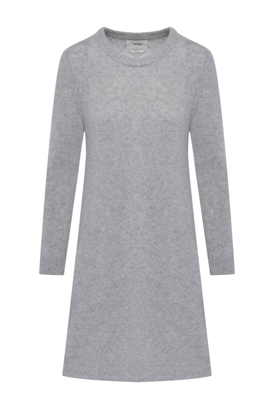 NotShy woman gray cashmere dress for women купить с ценами и фото 142441 - photo 1