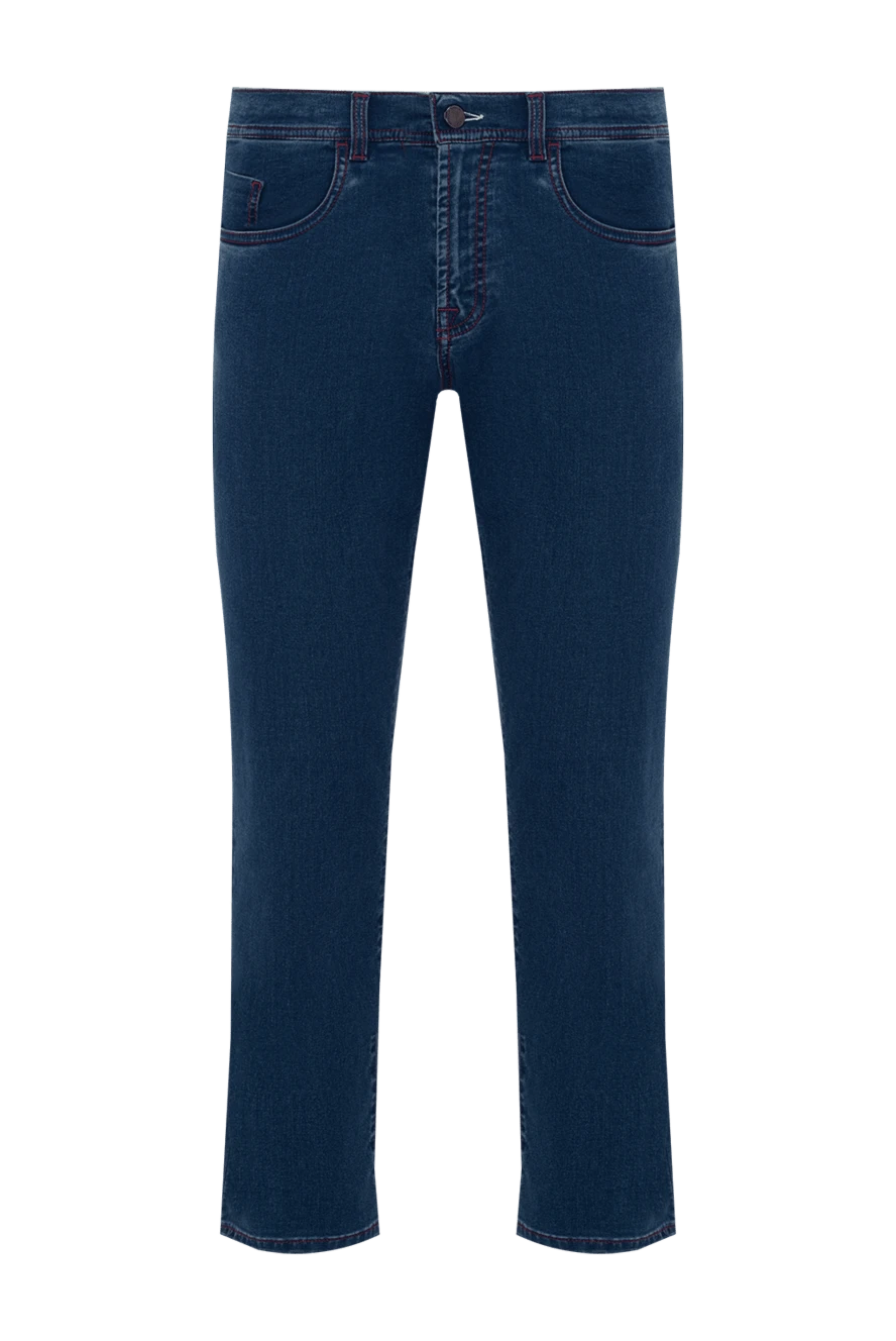 Scissor Scriptor man cotton and polyester jeans blue for men купить с ценами и фото 142546 - photo 1