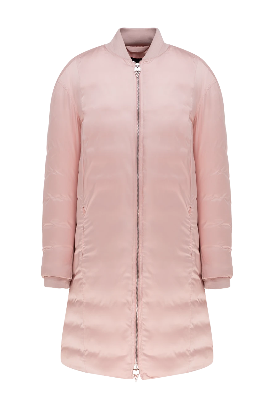 Giambattista Valli woman women's pink polyester down jacket купить с ценами и фото 142609 - photo 1