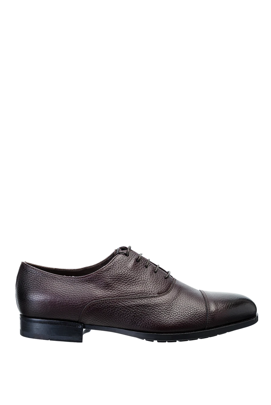 Doucal`s man shoes for men made of leather burgundy купить с ценами и фото 142793 - photo 1