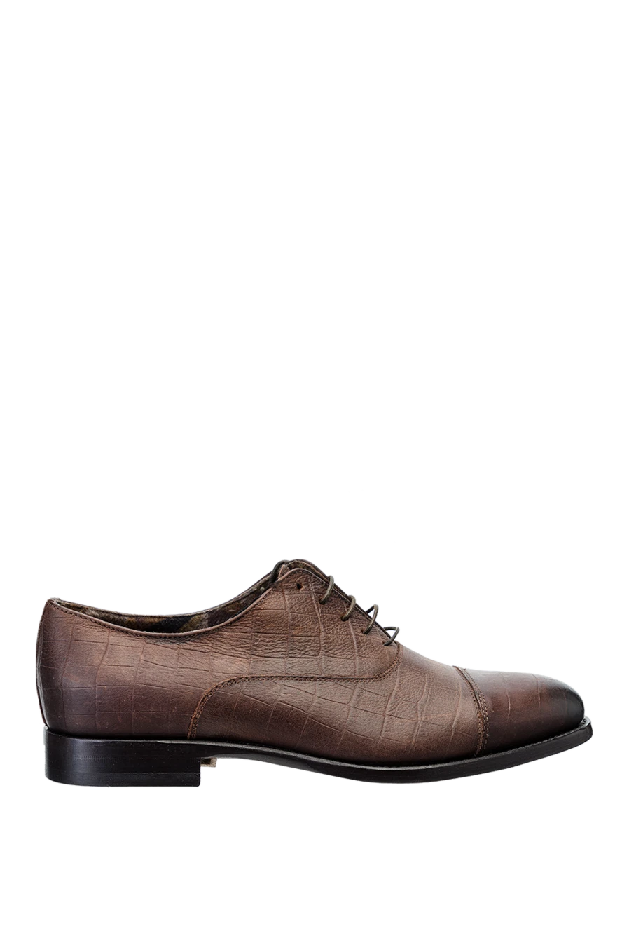 Doucal`s man brown leather men's shoes купить с ценами и фото 142794 - photo 1