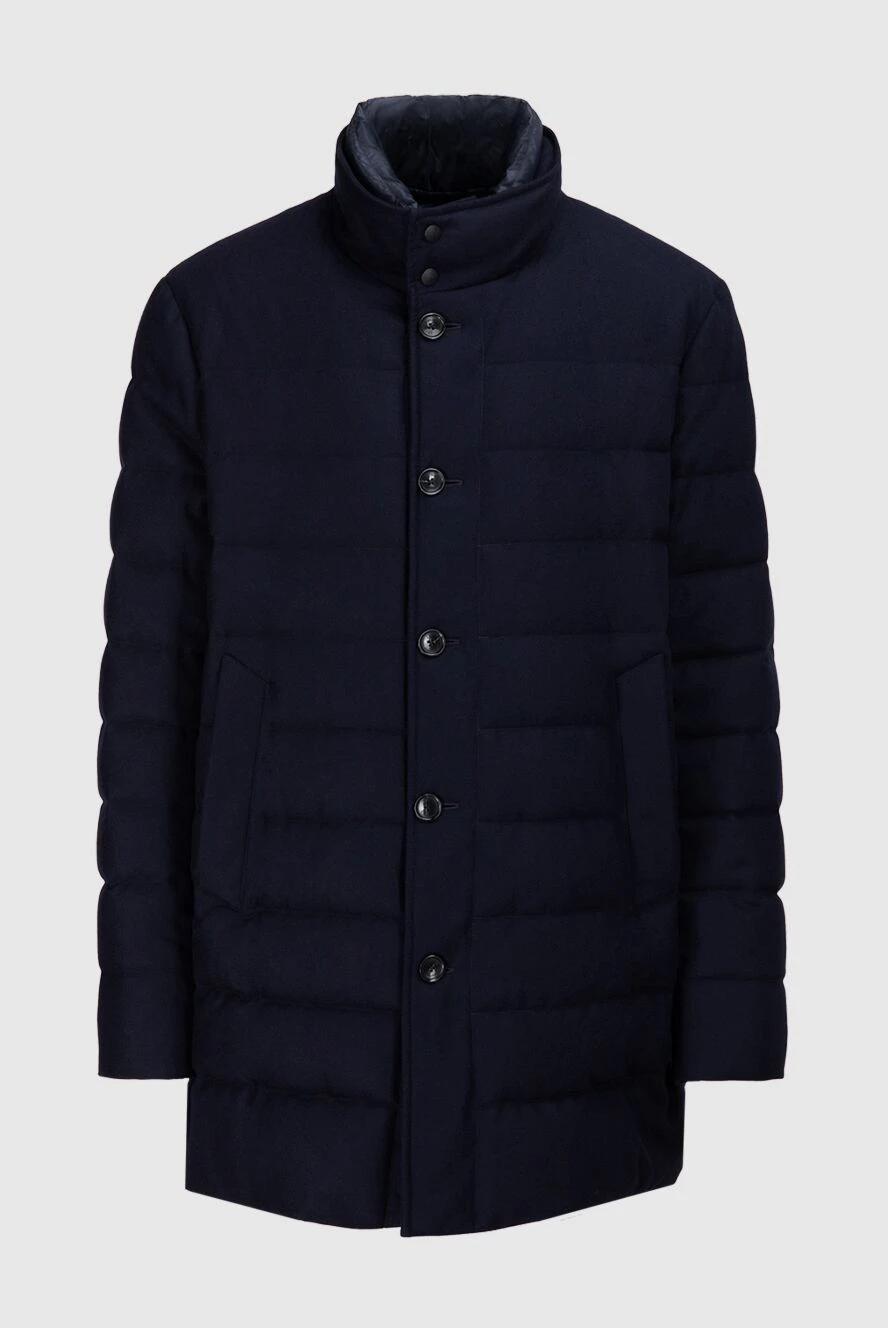 Montecore man down jacket men's wool blue купить с ценами и фото 142819 - photo 1