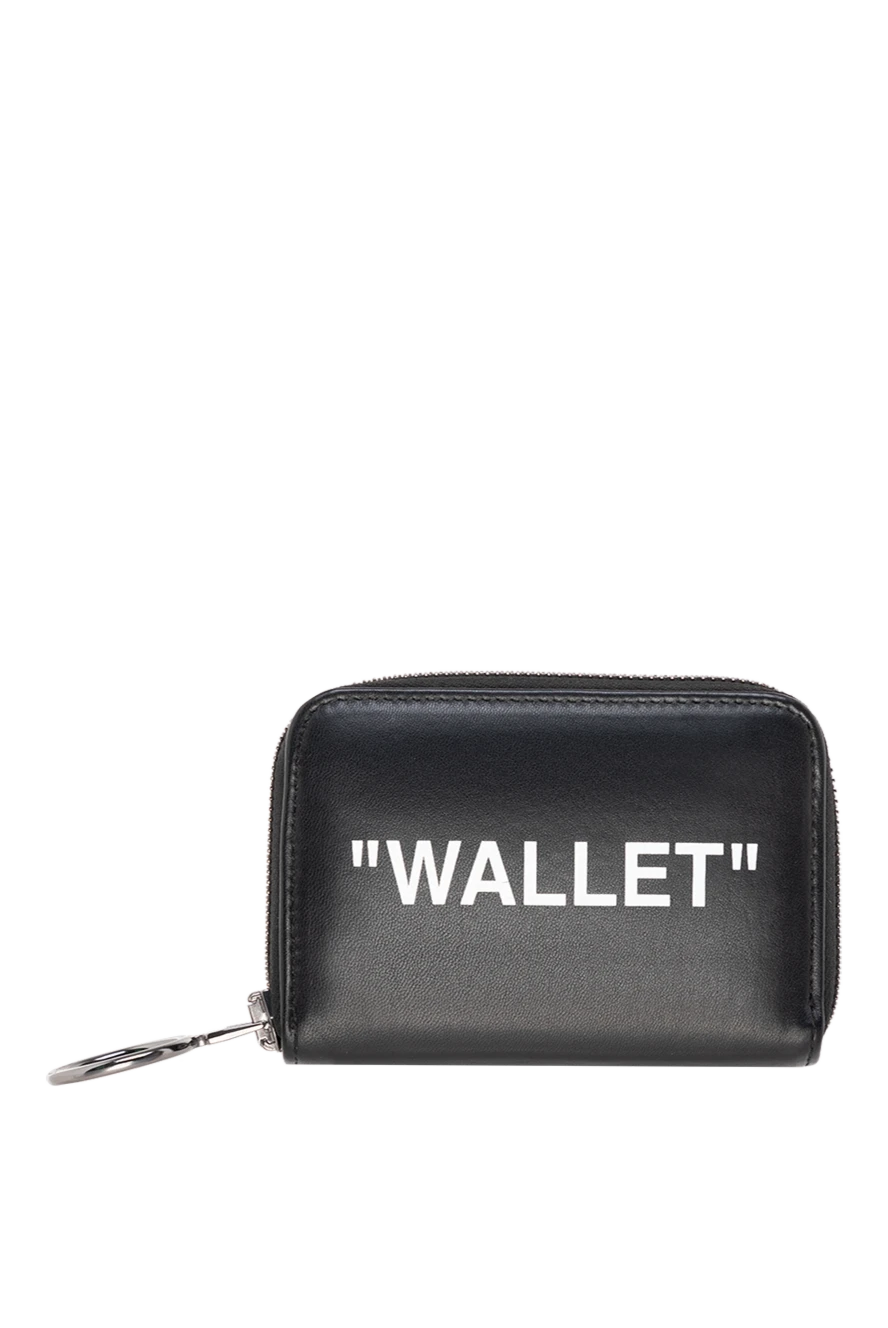 Off-White woman black leather wallet for women купить с ценами и фото 142844 - photo 1