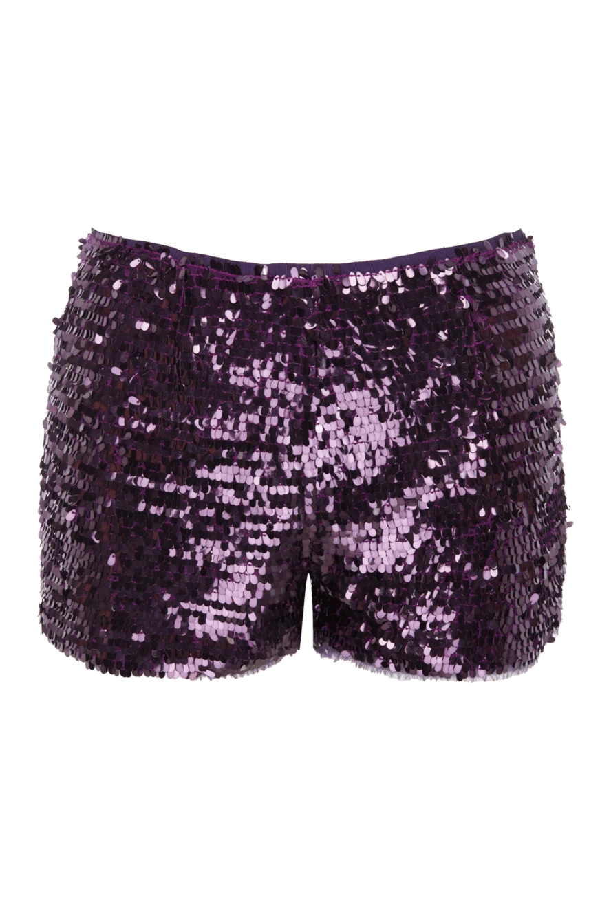 Tom Ford woman purple silk shorts for women купить с ценами и фото 143332 - photo 1