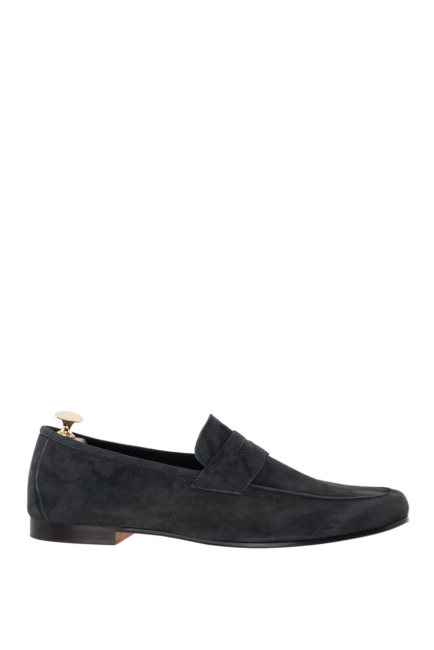 Andrea Ventura man gray suede loafers for men купить с ценами и фото 143602 - photo 1