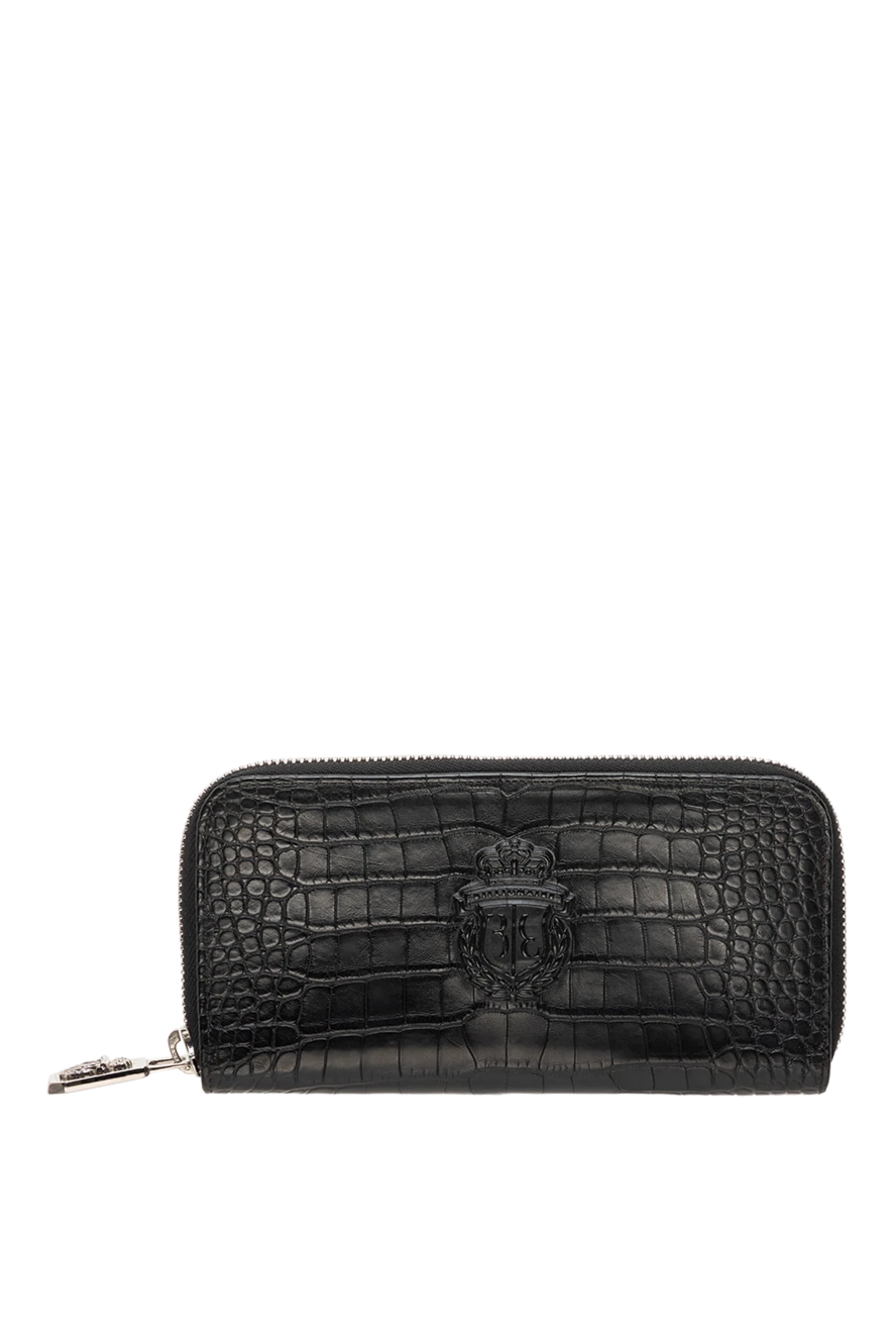 Billionaire man black men's crocodile leather clutch купить с ценами и фото 143647 - photo 1