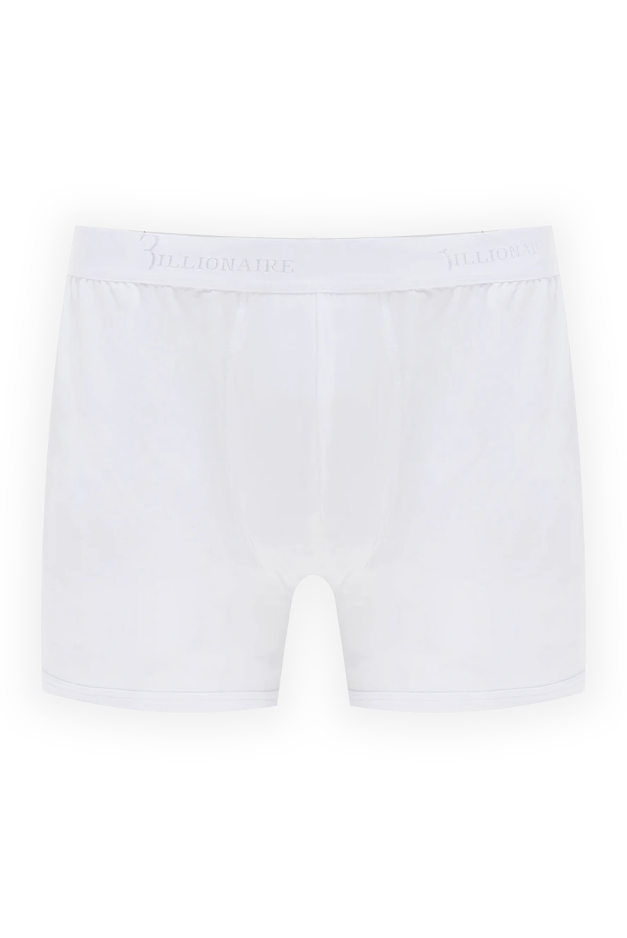 Billionaire man white cotton boxer briefs for men купить с ценами и фото 143651 - photo 1