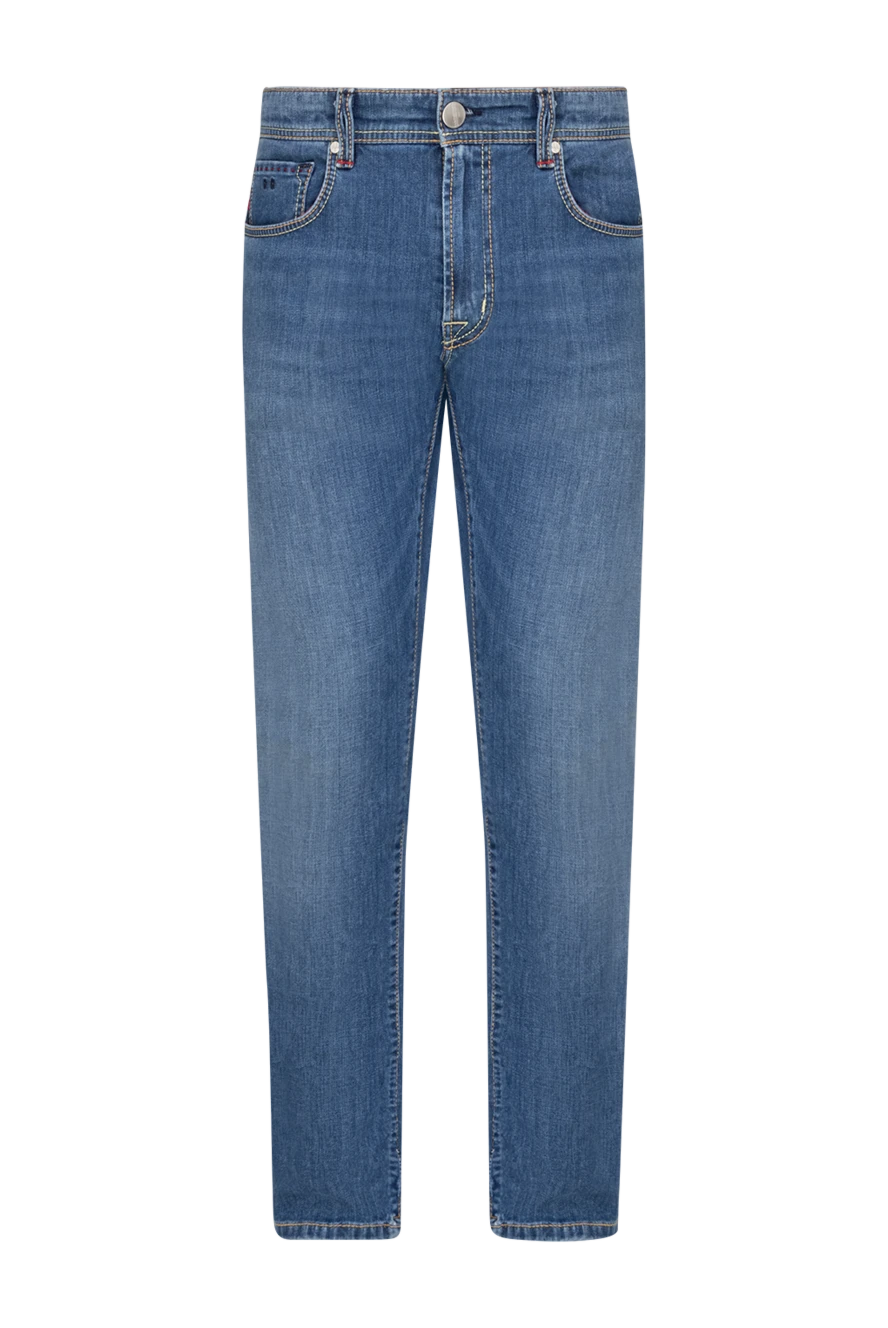 Tramarossa man blue cotton jeans for men купить с ценами и фото 143814 - photo 1