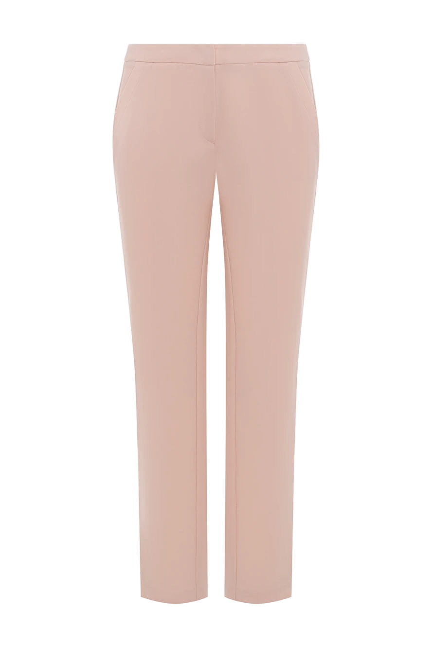 D.Exterior woman pink polyamide and elastane trousers for women купить с ценами и фото 143924 - photo 1