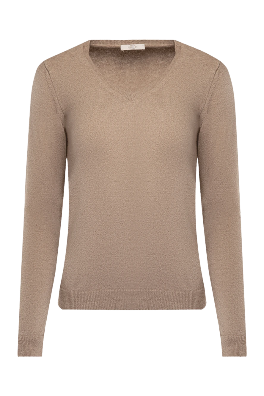 Casheart woman brown cashmere jumper for women купить с ценами и фото 144122 - photo 1