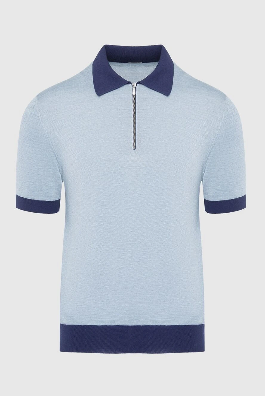 Malo man blue cotton polo for men купить с ценами и фото 144188 - photo 1