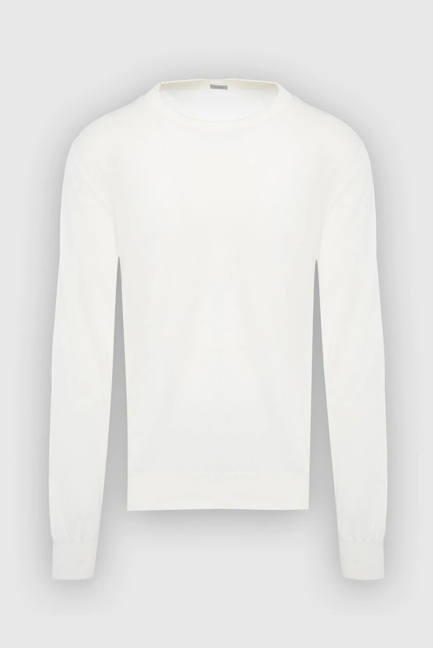 Malo man white cotton jumper for men купить с ценами и фото 144198 - photo 1