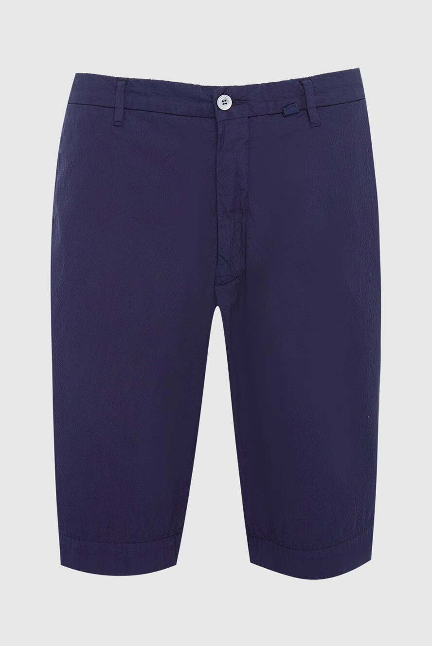 Malo man blue cotton shorts for men купить с ценами и фото 144210 - photo 1