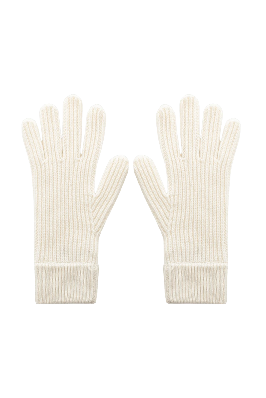 Malo woman white cashmere gloves for women купить с ценами и фото 144213 - photo 1