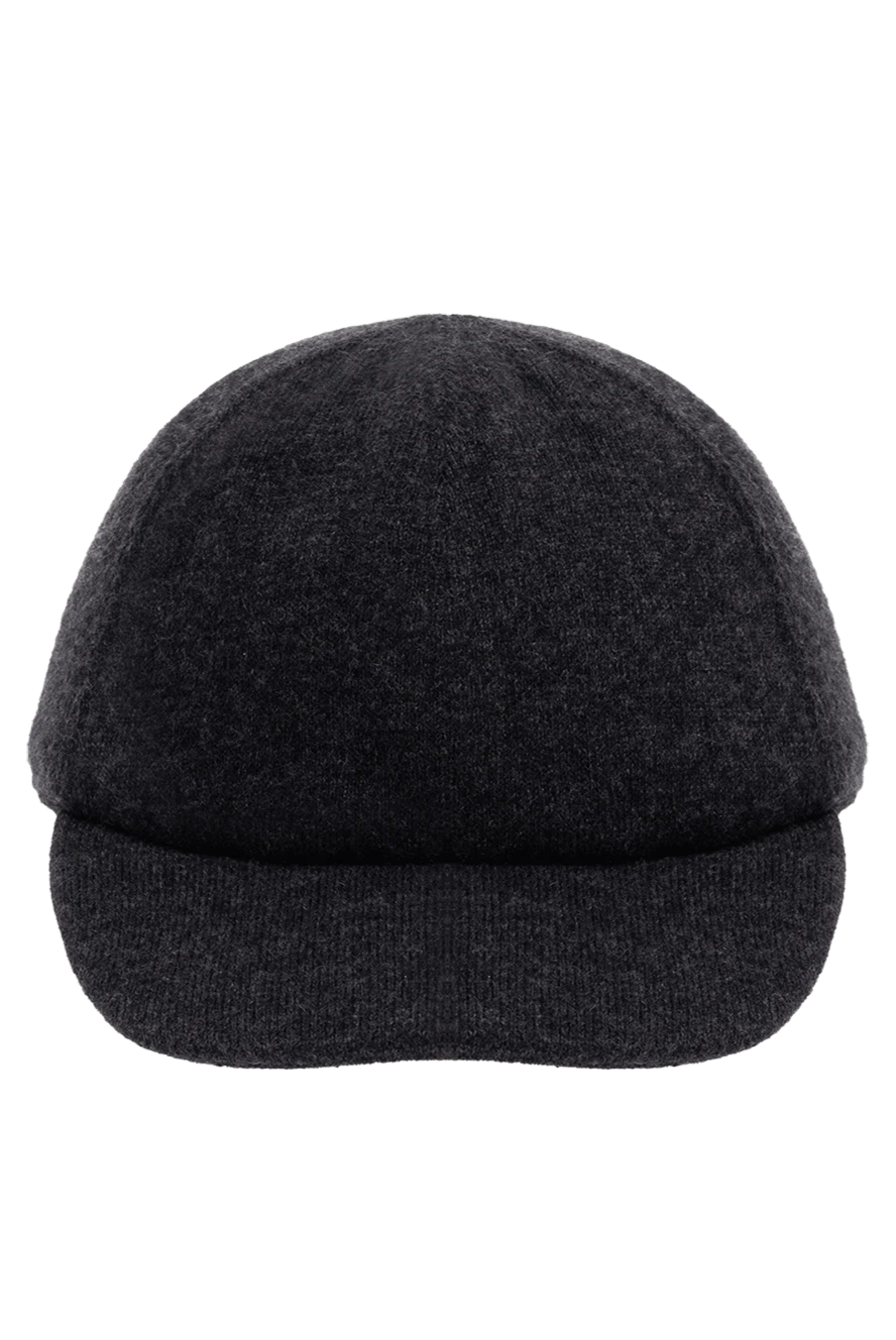 Malo man gray cashmere cap for men купить с ценами и фото 144220 - photo 1