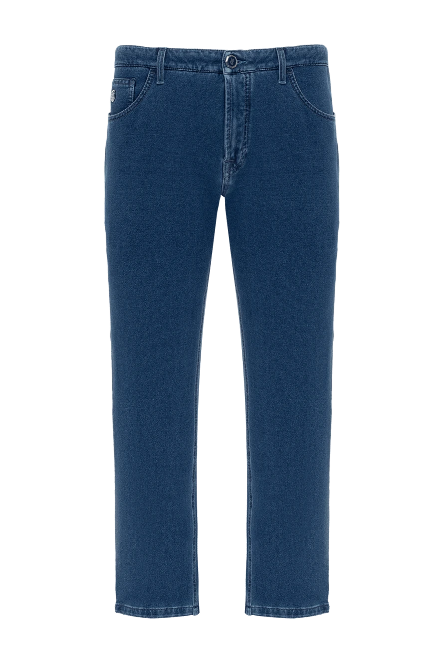 Stefano Ricci қою көк түсті түзу джинсы шалбар 144253 - фото 1