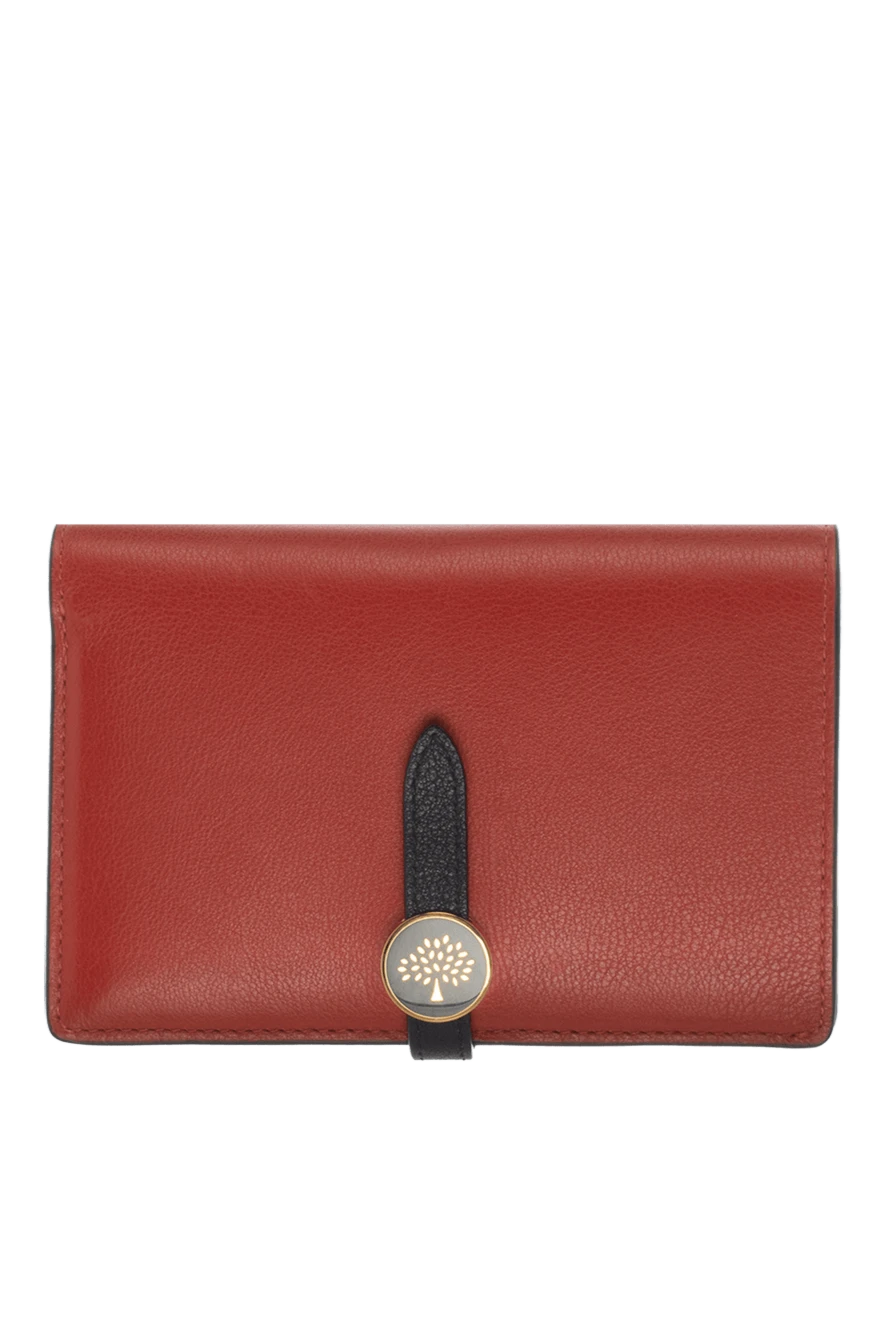 Mulberry woman red leather wallet for women купить с ценами и фото 144356 - photo 1