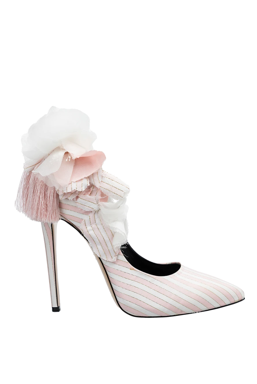 Aleksander Siradekian woman pink cotton and silk shoes for women купить с ценами и фото 144363 - photo 1