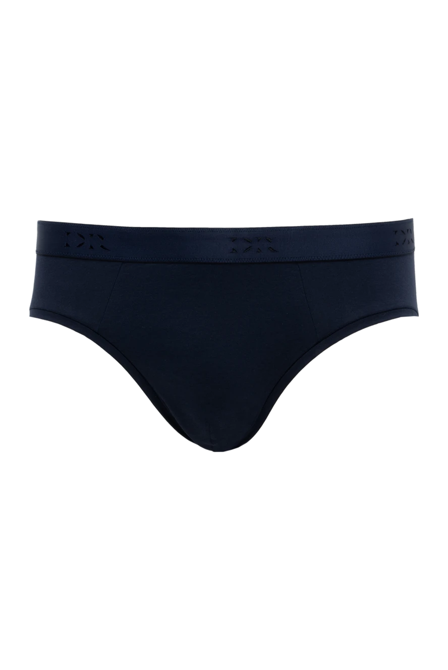 Derek Rose man briefs made of cotton and elastane, blue for men купить с ценами и фото 144446 - photo 1