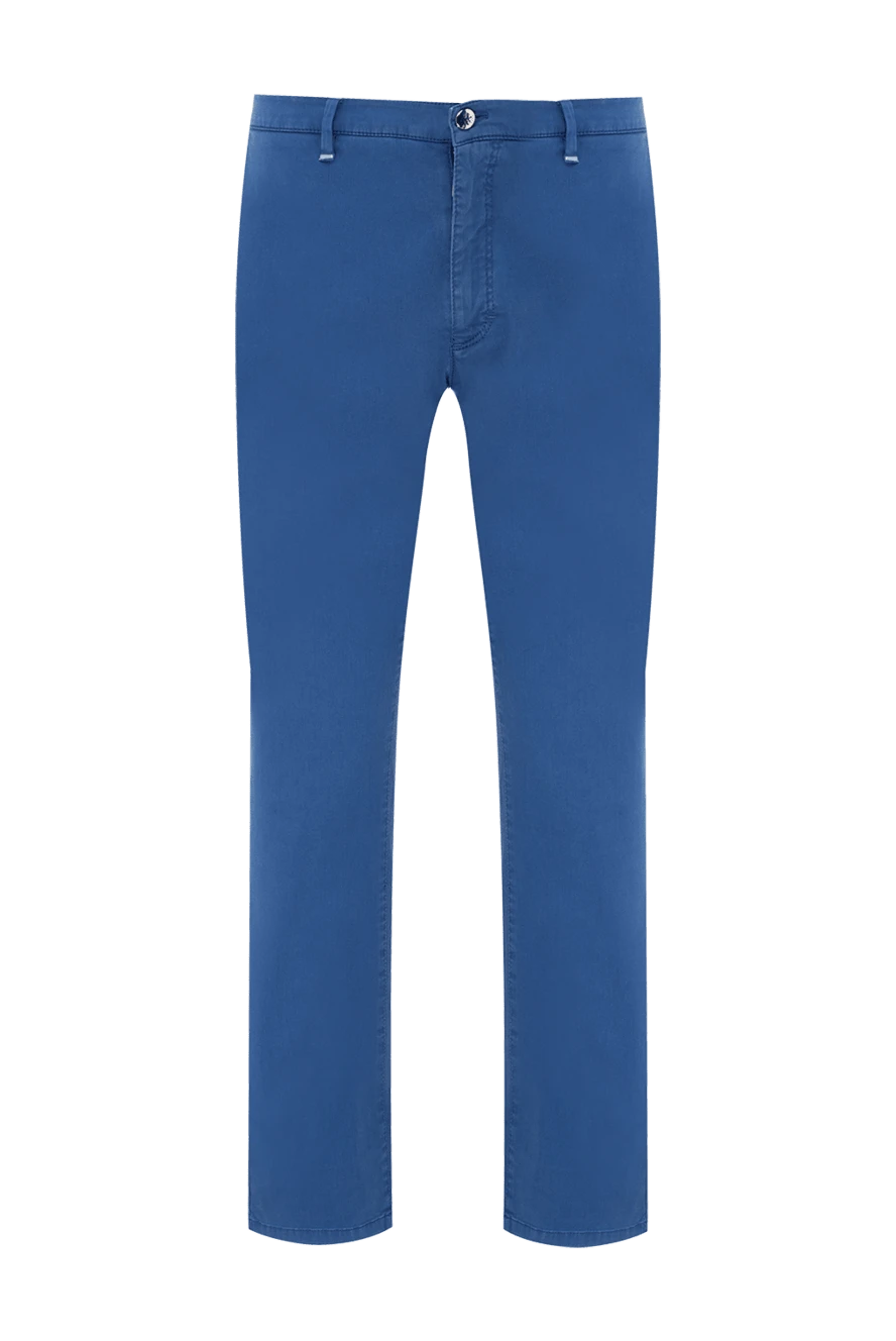 Zilli man blue cotton jeans for men купить с ценами и фото 145030 - photo 1