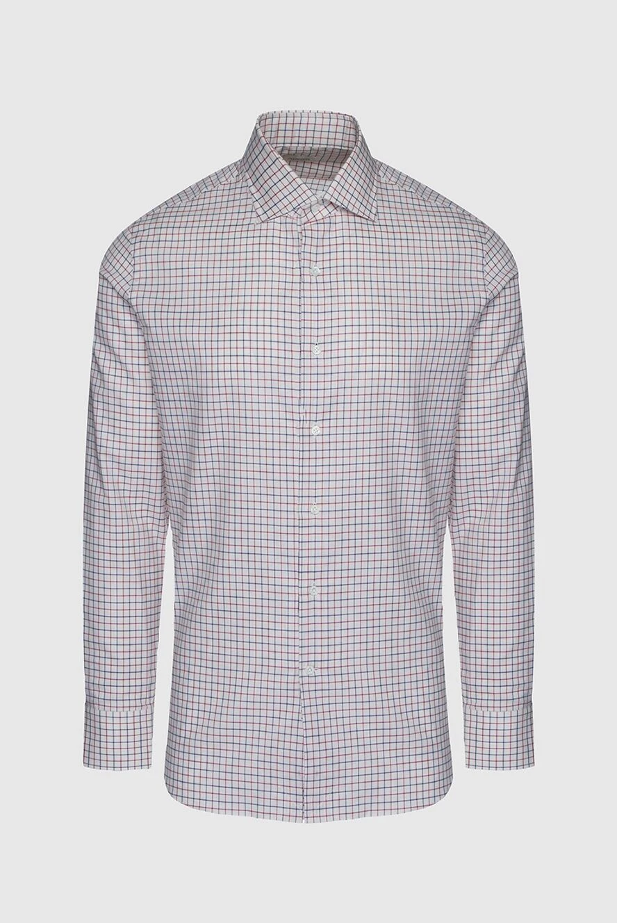 Alessandro Gherardi man gray cotton shirt for men купить с ценами и фото 145049 - photo 1