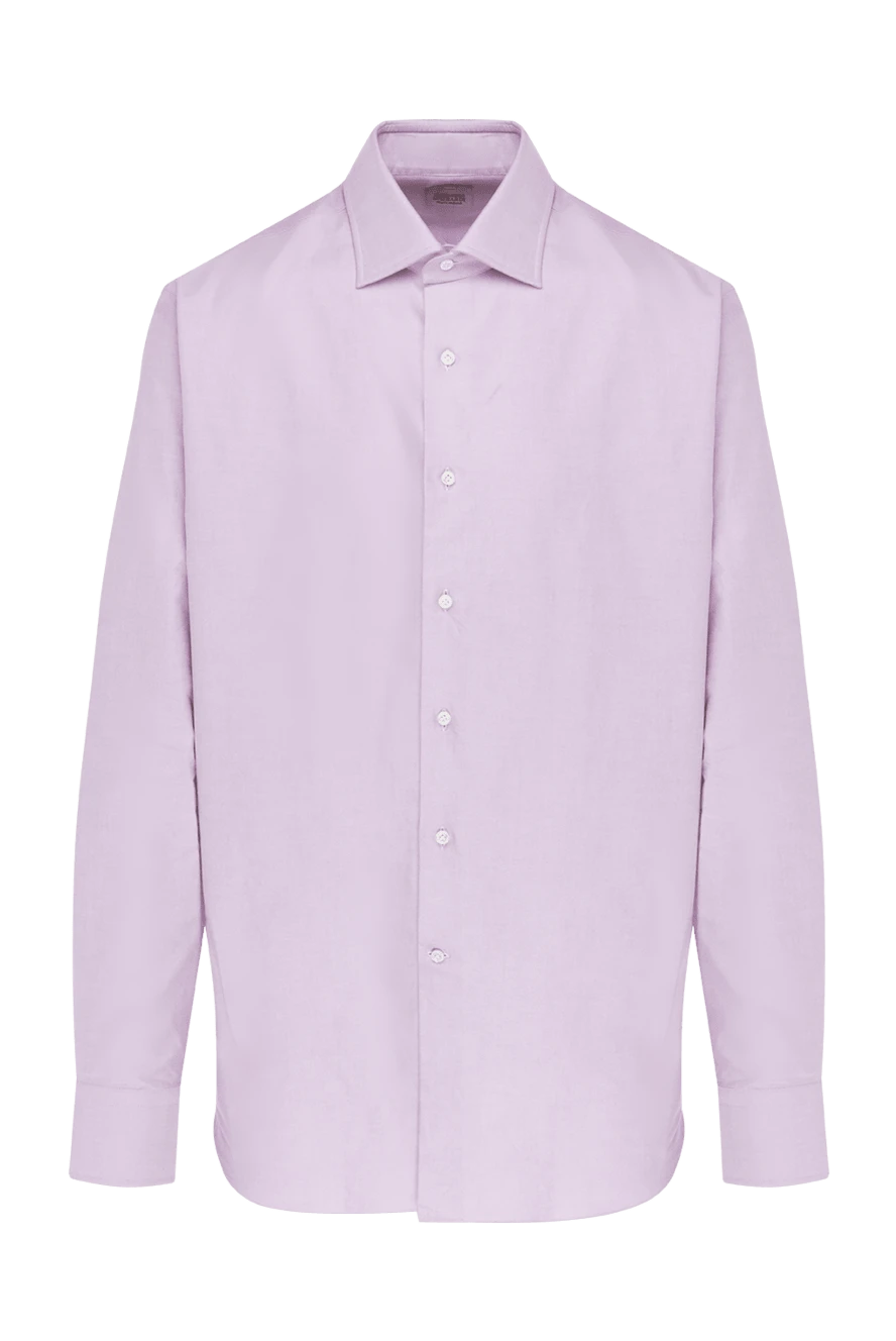 Alessandro Gherardi man pink cotton shirt for men купить с ценами и фото 145062 - photo 1